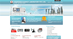 Desktop Screenshot of chemtronlabs.com